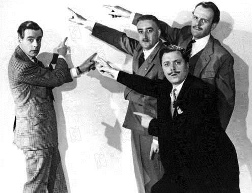 Apres moi le deluge : Photo John Boulting, Terry-Thomas, Ian Carmichael, Richard Attenborough