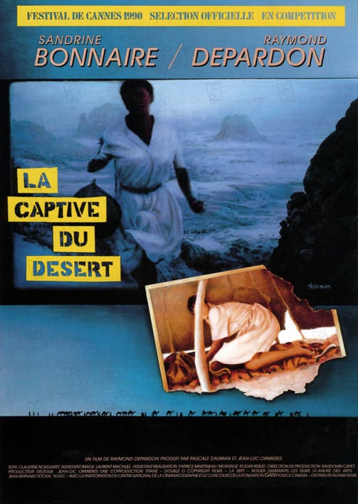 La captive du désert : Affiche