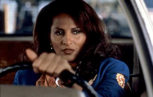 Jackie Brown : Photo Quentin Tarantino, Pam Grier