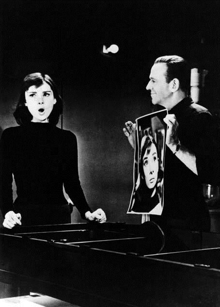 Drôle de frimousse : Photo Stanley Donen, Audrey Hepburn, Fred Astaire