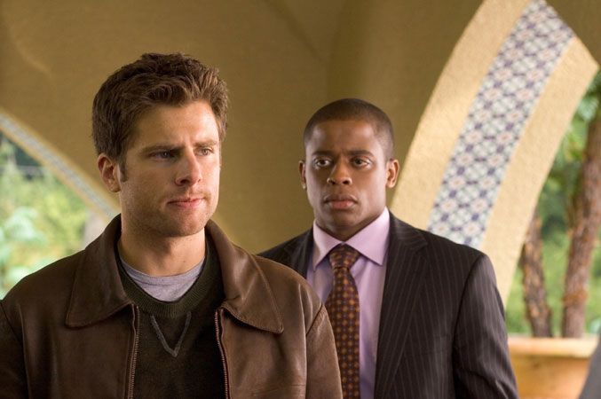 Photo James Roday Rodriguez, Dule Hill