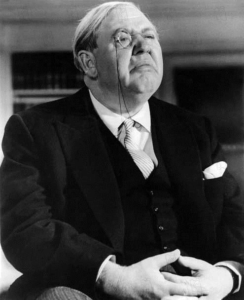 Le Procès Paradine : Photo Alfred Hitchcock, Charles Laughton