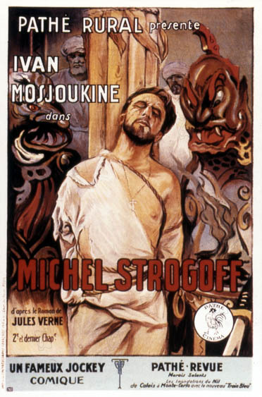 Michel Strogoff : Affiche Ivan Mosjoukine, Vladimir Tourjansky