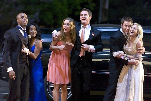 Prom Night - le bal de l'horreur : Photo Nelson McCormick, Collins Pennie, Scott Porter, Jessica Stroup, Kelly Blatz, Brittany Snow, Dana Davis