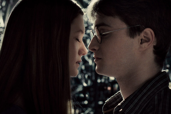Harry Potter et le Prince de sang mêlé : Photo Daniel Radcliffe, Bonnie Wright