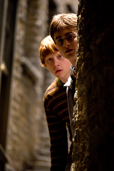 Harry Potter et le Prince de sang mêlé : Photo Daniel Radcliffe, Rupert Grint