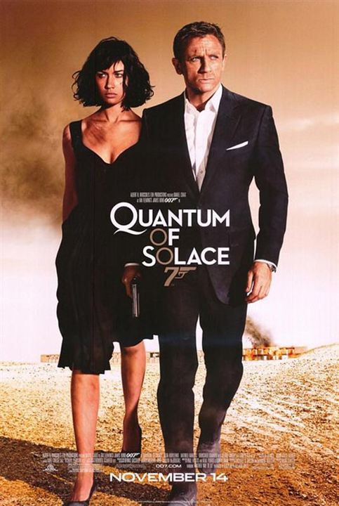 Quantum Of Solace : Affiche