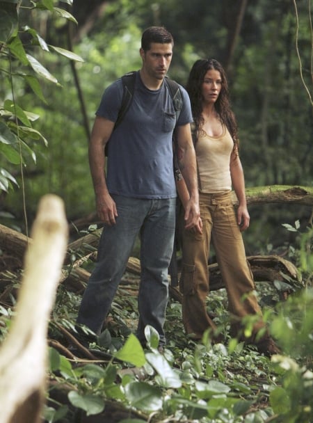 Photo Evangeline Lilly, Matthew Fox