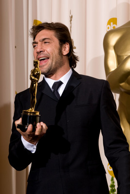 Cérémonie des Oscars 2008 : Photo Javier Bardem
