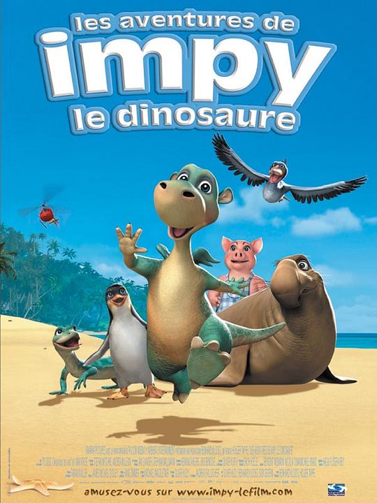 Les Aventures de Impy le dinosaure impie : Affiche