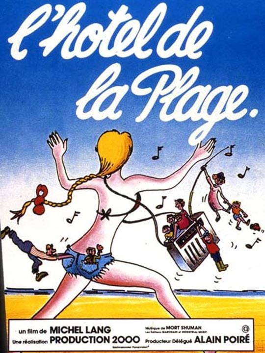 L'Hôtel de la plage : Affiche