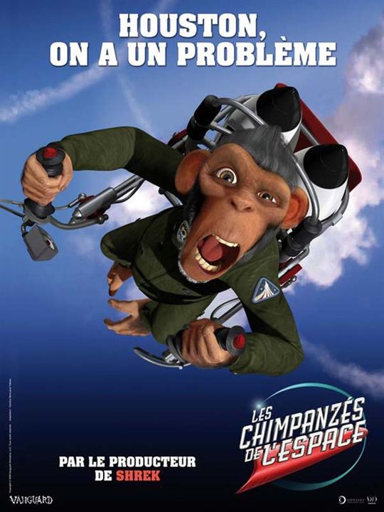 Les Chimpanzés de l'espace : Affiche Kirk DeMicco