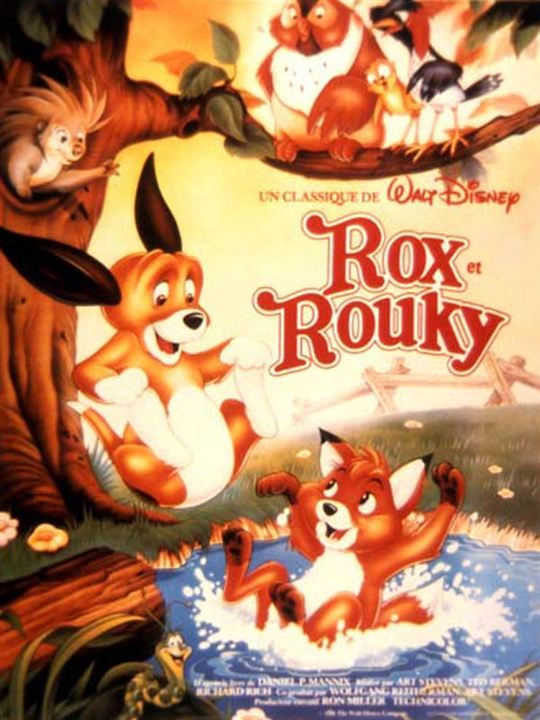 Rox et Rouky : Affiche