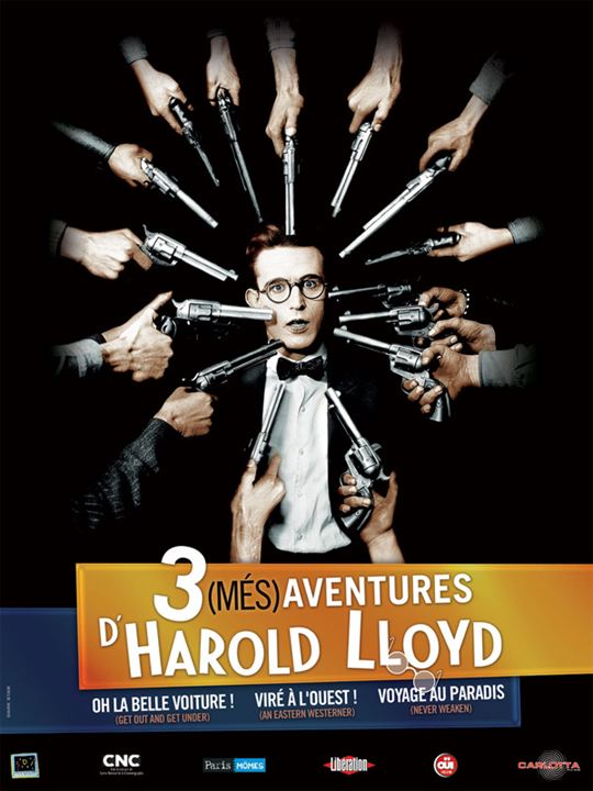 3 (més)aventures d'Harold Lloyd : Affiche Harold Lloyd