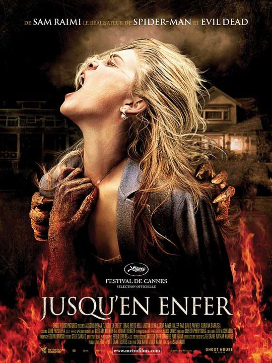 Jusqu'en enfer : Affiche