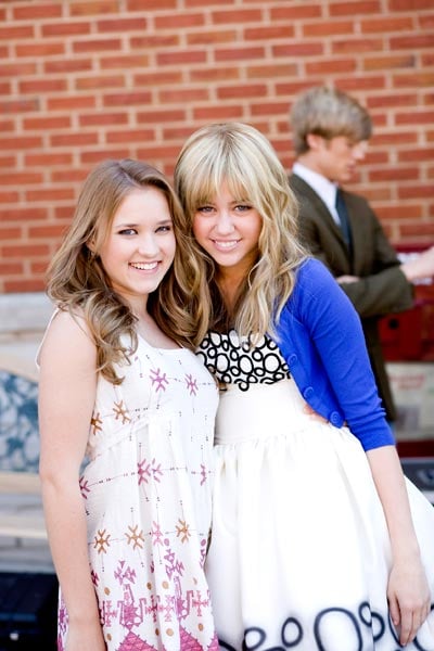 Hannah Montana, le film : Photo Miley Cyrus, Peter Chelsom, Emily Osment