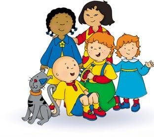 Caillou : Affiche