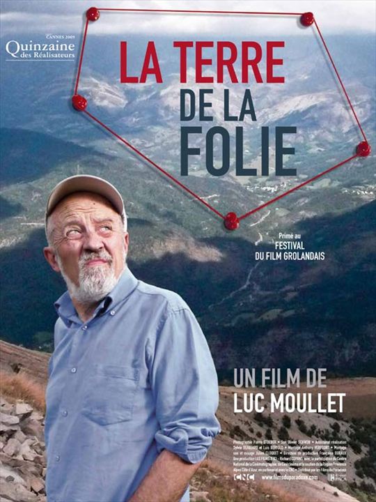 La Terre de la folie : Affiche Luc Moullet