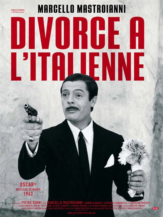 Divorce à l'Italienne : Affiche Pietro Germi