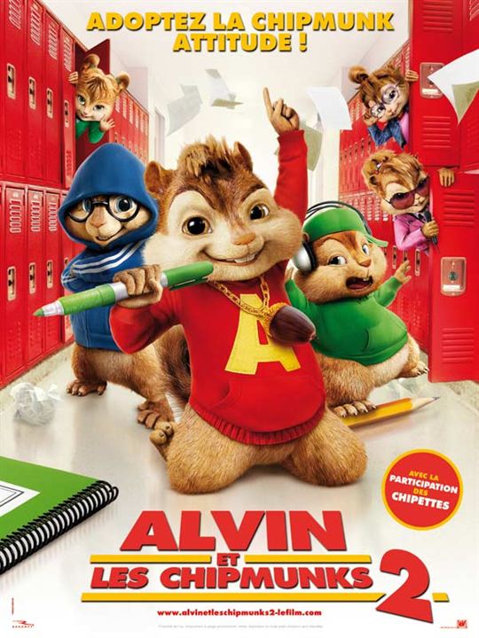 Alvin et les Chipmunks 2 : Affiche Betty Thomas
