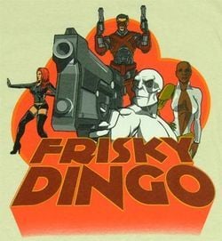 Frisky Dingo : Affiche