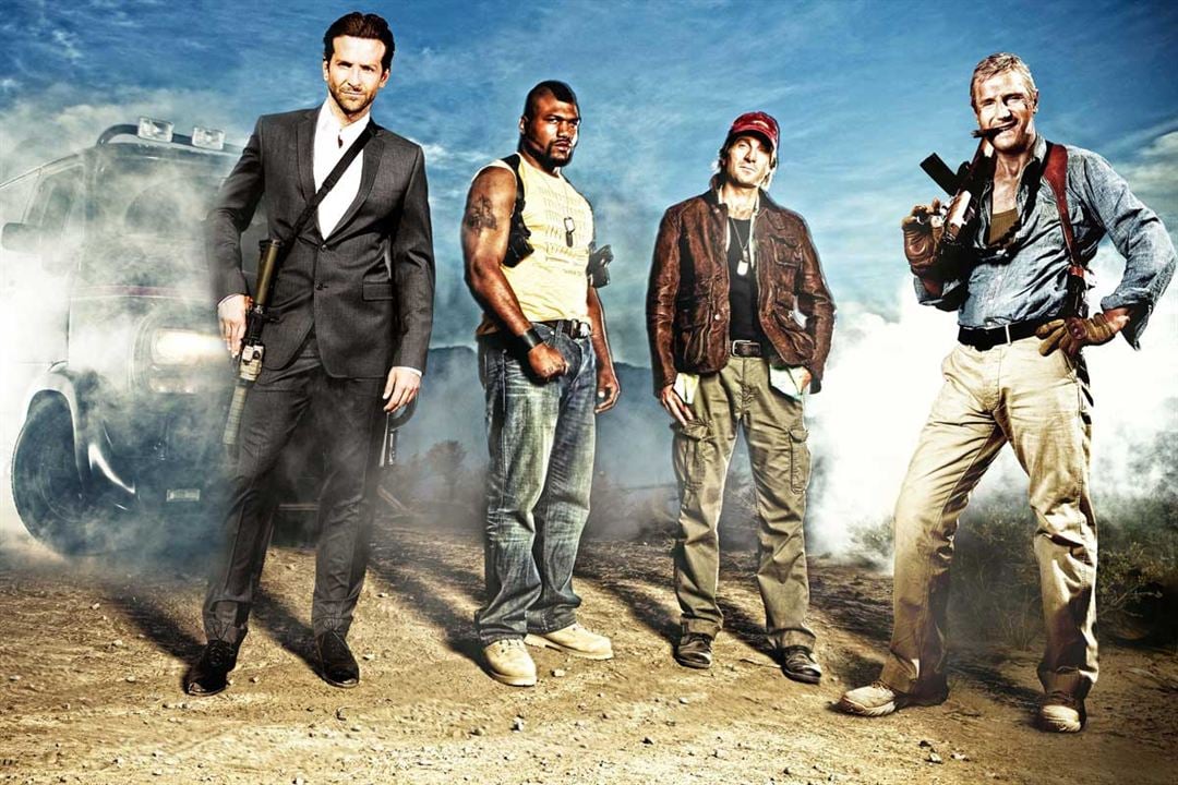 L'Agence tous risques : Photo Bradley Cooper, Quinton Rampage Jackson, Sharlto Copley, Liam Neeson, Joe Carnahan