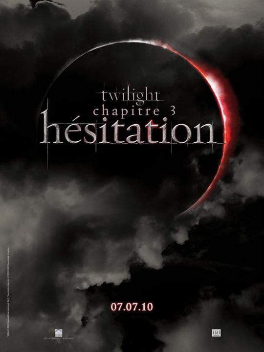 Twilight - Chapitre 3 : hésitation : Affiche