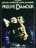 Preuve d'amour : Affiche