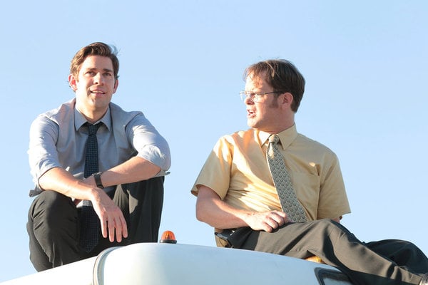 The Office (US) : Photo John Krasinski, Rainn Wilson