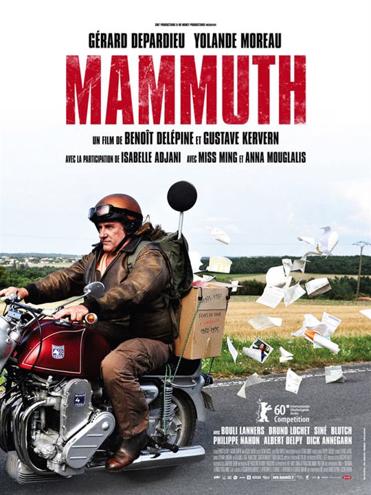 Mammuth : Affiche Benoît Delépine