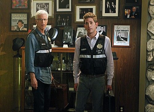 Les Experts : Photo Ted Danson, Eric Szmanda