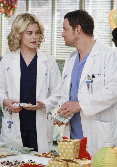 Grey's Anatomy : Photo Rachael Taylor, Justin Chambers (I)