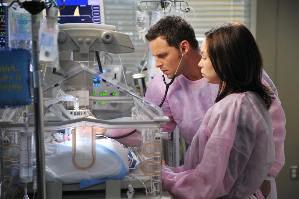 Grey's Anatomy : Photo Amanda Fuller, Justin Chambers (I)