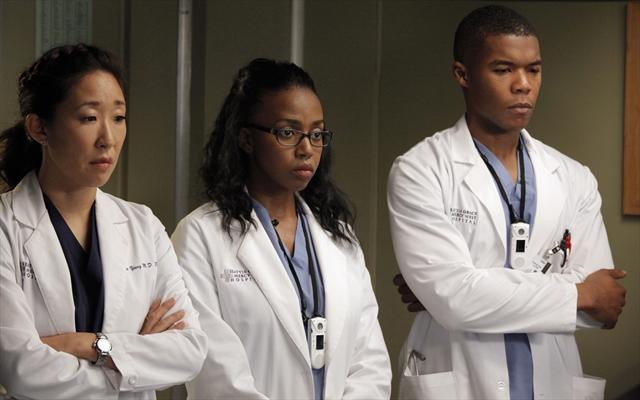 Grey's Anatomy : Photo Gaius Charles, Sandra Oh, Jerrika Hinton