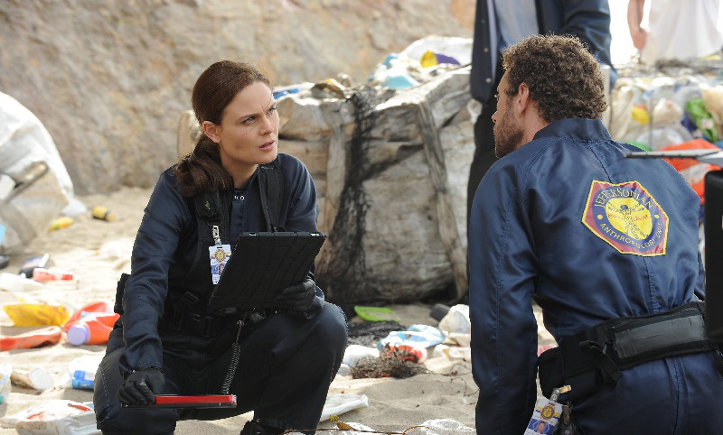 Bones : Photo Emily Deschanel, T.J. Thyne