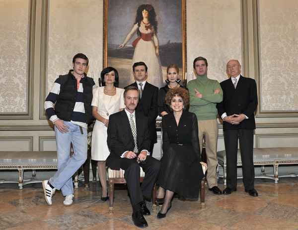 Photo Diego Martín, Natalia Sánchez, Marián Álvarez, Javier Collado Goyanes, Adriana Ozores, Raúl Mérida, Carlos Hipolito