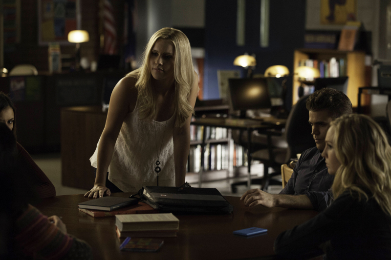 Vampire Diaries : Photo Paul Wesley, Candice King, Claire Holt