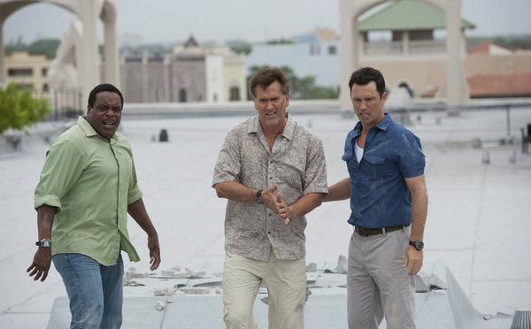 Burn Notice : Photo Chad L. Coleman, Jeffrey Donovan, Bruce Campbell