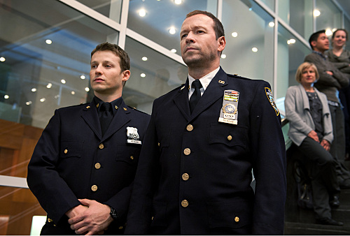 Blue Bloods : Photo Will Estes, Donnie Wahlberg