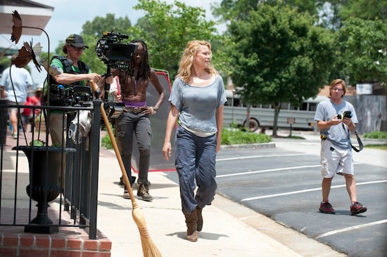 The Walking Dead : Photo Danai Gurira, Laurie Holden