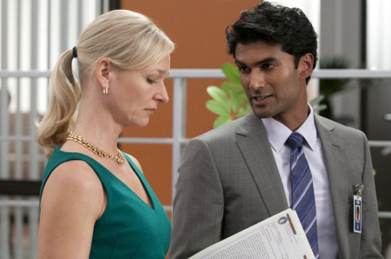 Covert Affairs : Photo Sendhil Ramamurthy, Kari Matchett