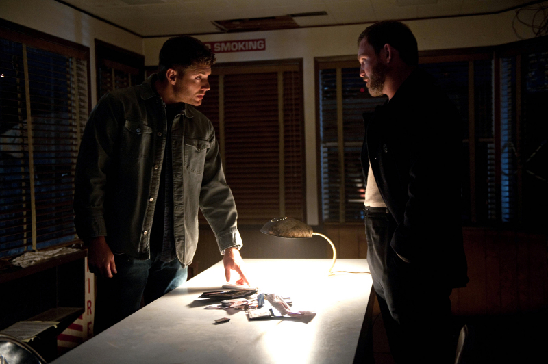 Supernatural : Photo Jensen Ackles, Ty Olsson