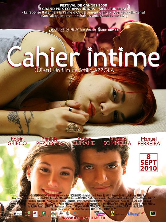 Cahier intime : Affiche