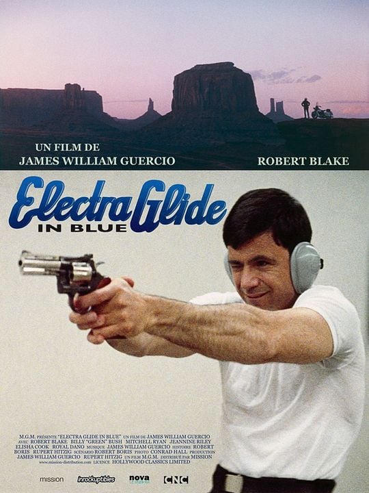 Electra Glide in Blue : Affiche