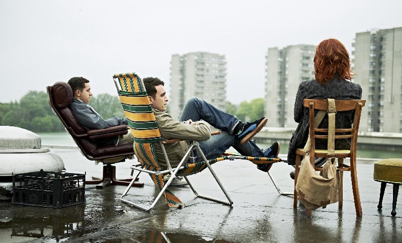 Misfits : Photo Joseph Gilgun, Nathan McMullen, Natasha O'Keeffe