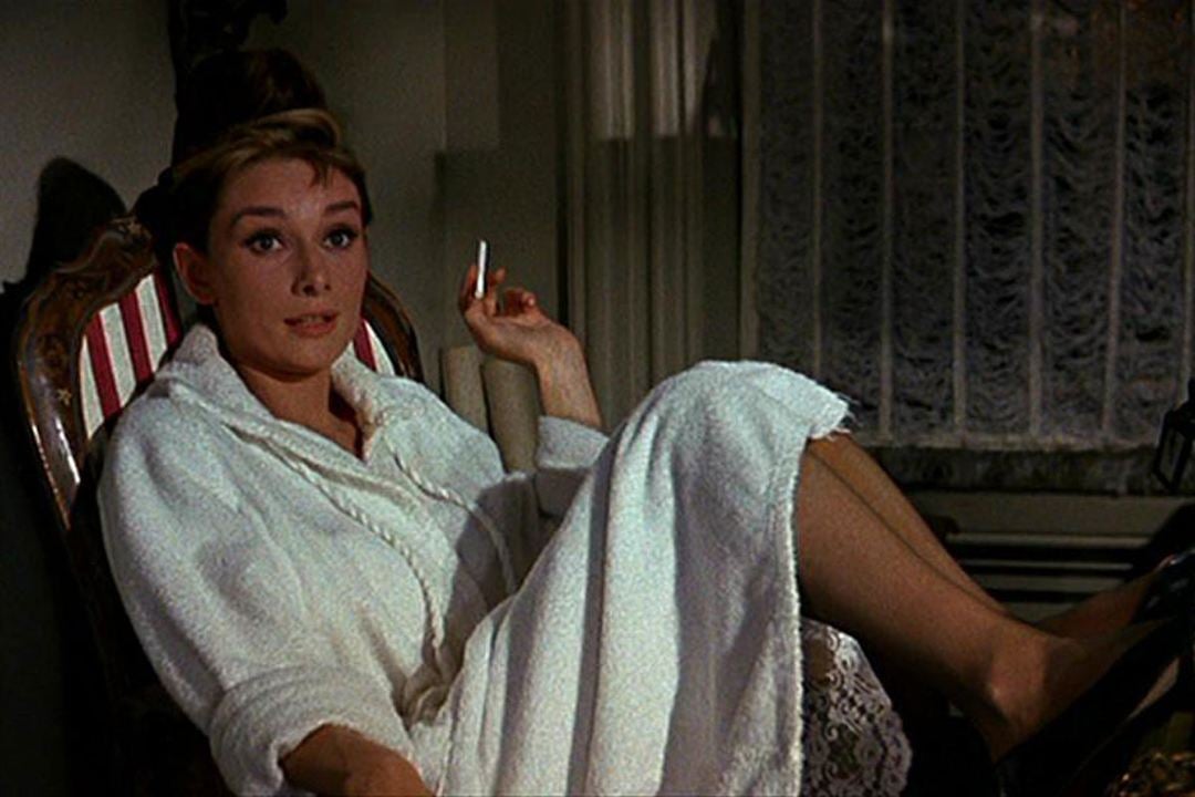 Diamants sur canapé : Photo Audrey Hepburn