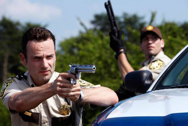 The Walking Dead : Photo Andrew Lincoln, Jon Bernthal