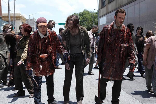 The Walking Dead : Photo Steven Yeun, Andrew Lincoln