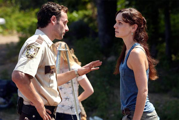 The Walking Dead : Photo Sarah Wayne Callies, Andrew Lincoln