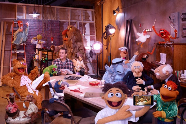 Les Muppets, le retour : Photo James Bobin, Jason Segel